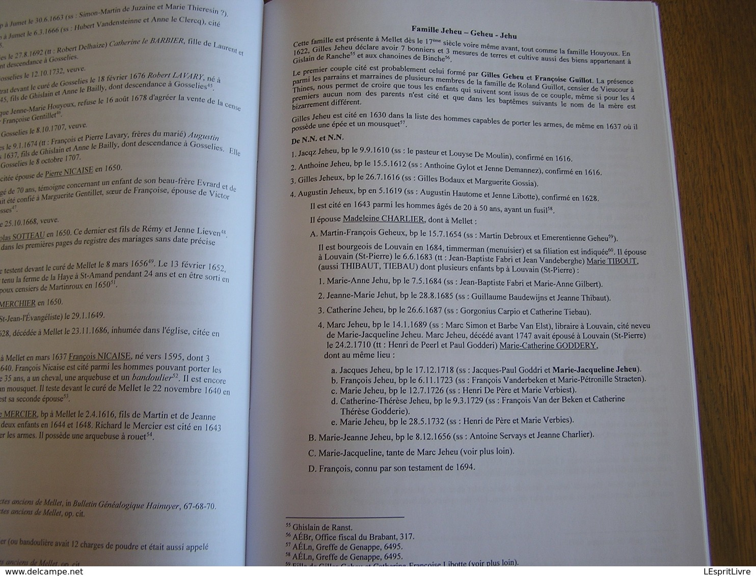 BULLETIN GENEALOGIQUE HAINUYER N° 102 Régionalisme Hainaut Généalogie Hôpital Lille Houyoux Mellet Wilquin Charbonnier