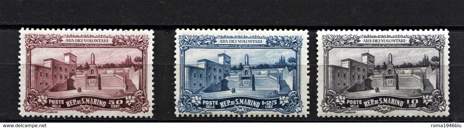 SAN MARINO 1927 ARA DEI VOLONTARI ** MNH - Unused Stamps