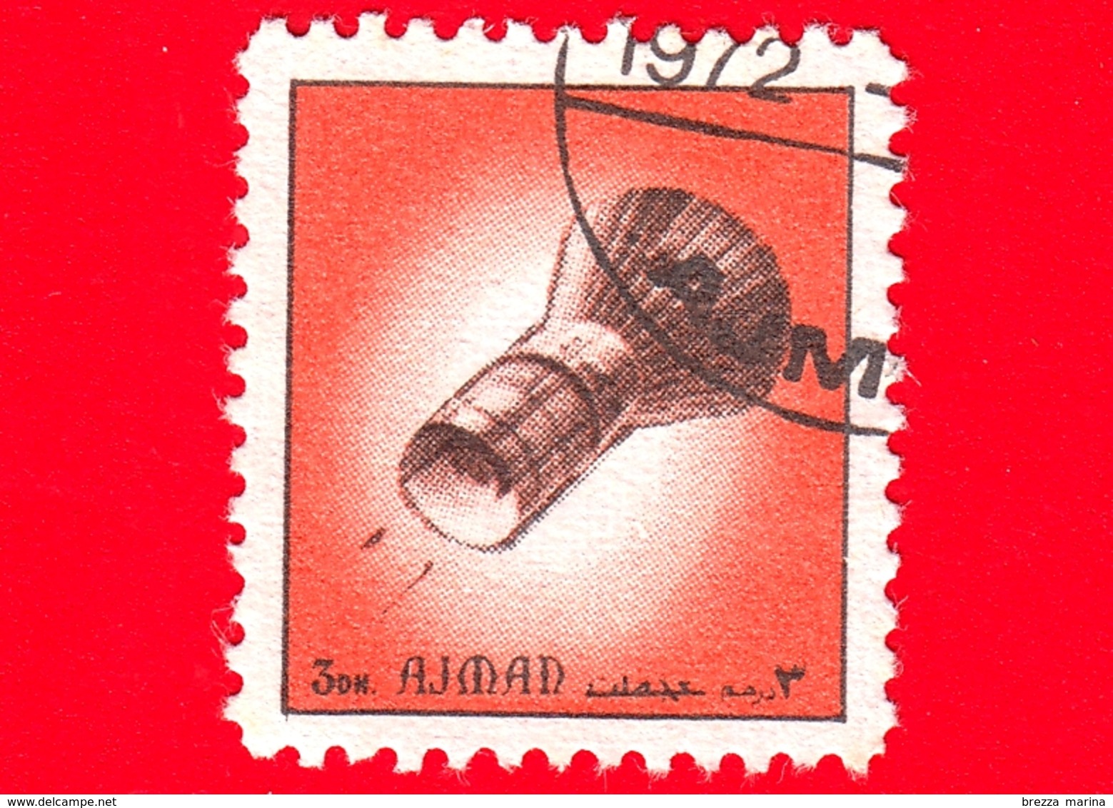 AJMAN - Usato - 1972 - Navicelle Spaziali - Space Flight - Formato Piccolo - 3 - Ajman