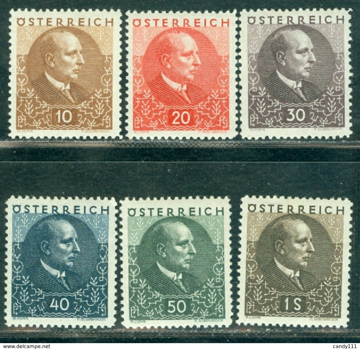 1930 President Wilhelm Miklas,Austria,Mi.512,CV€180/$225,MNH - Ungebraucht