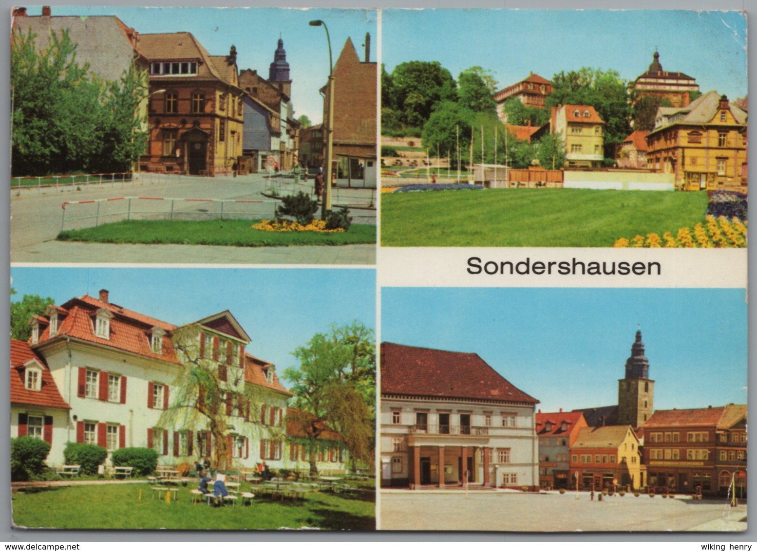 Sondershausen - Mehrbildkarte 4 - Sondershausen