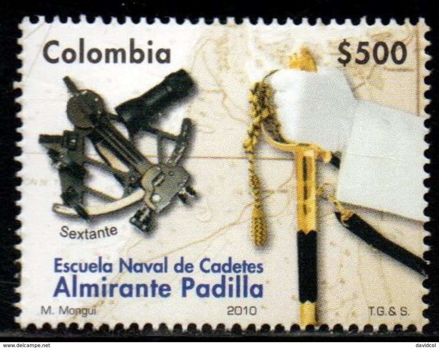 A545I- KOLUMBIEN - MNH - 2010 - NAVY SCHOOL "ALMIRANTE PADILLA" - Colombia