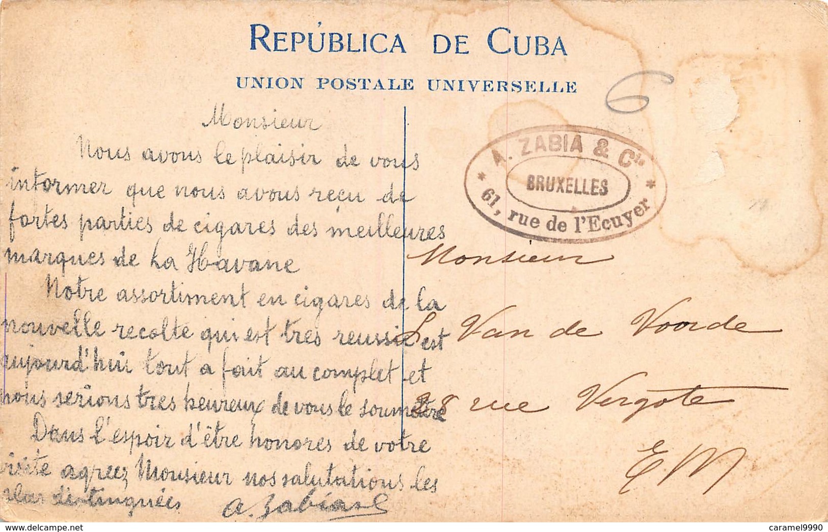 Cuba , Habans , Havana  La Havane , Magasin De Tabac En Feuilles     M 3142 - Otros & Sin Clasificación