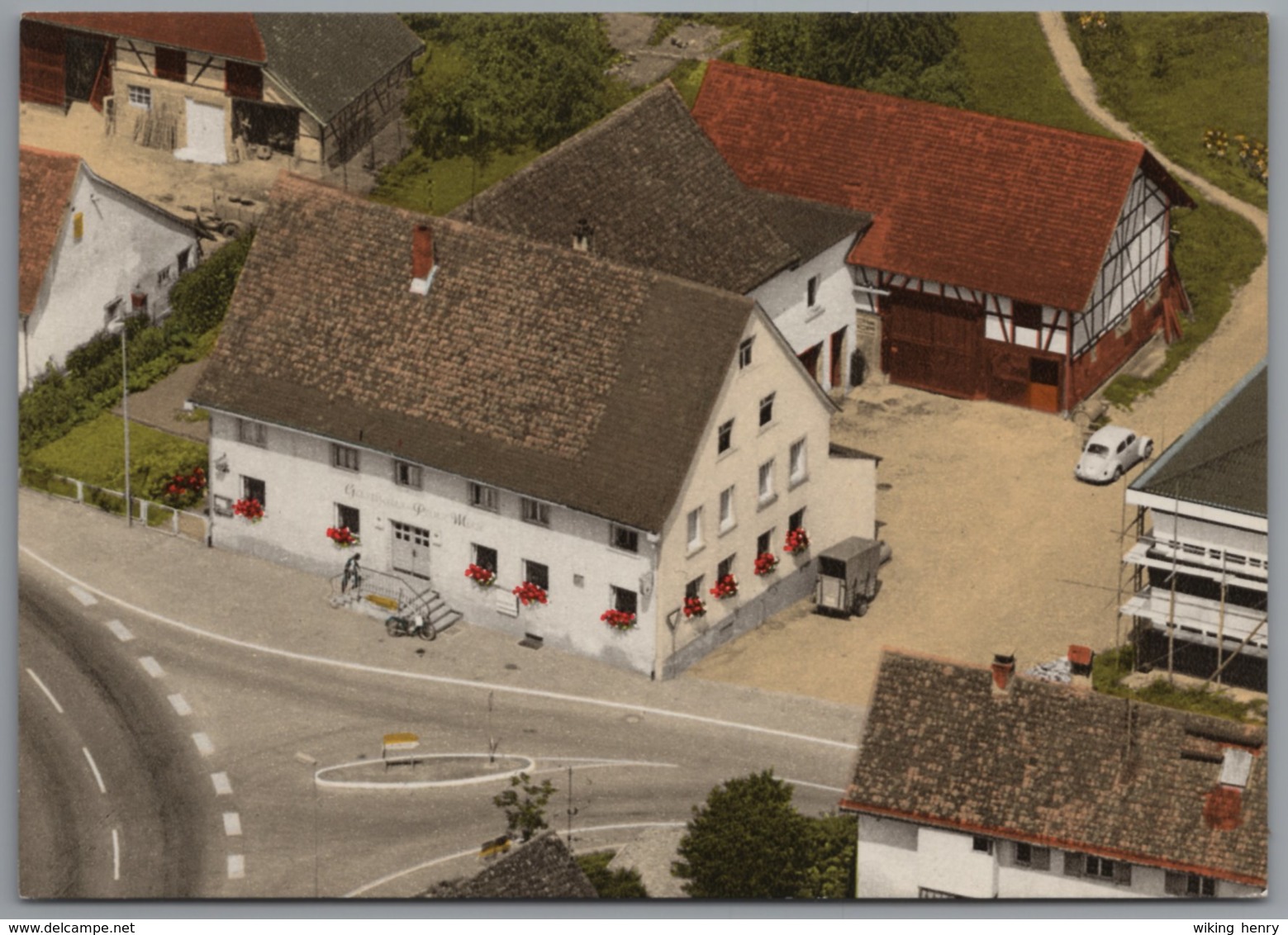 Salem Neufrach - Gasthaus Prinz Max   Luftbild - Salem