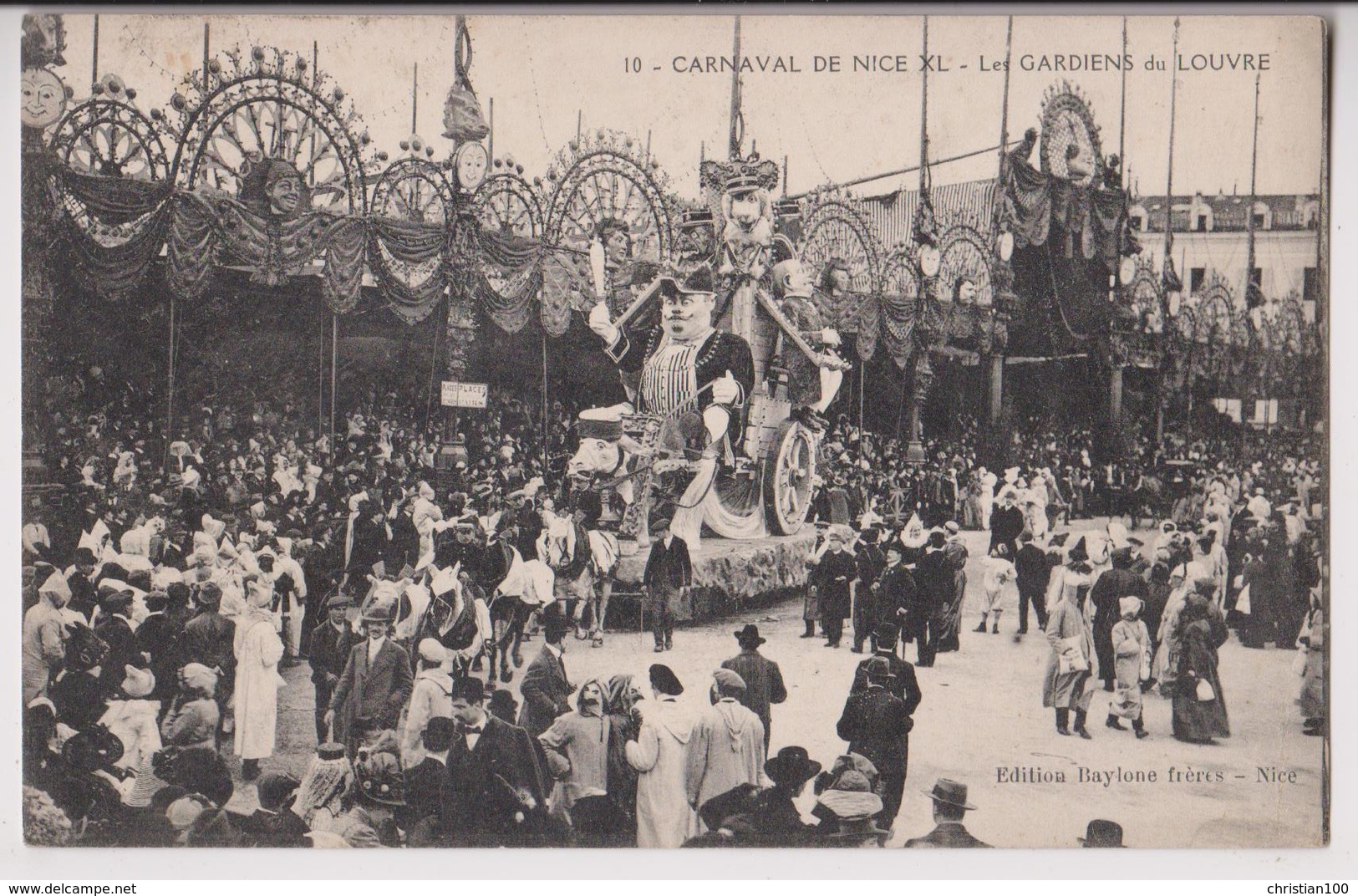 LOT DE 15 CARTES : CARNAVAL DE NICE - CHARS - MI CAREME - FETE DES FLEURS RENNES - ROUEN - BEAUVAIS -z 15 SCANS z-