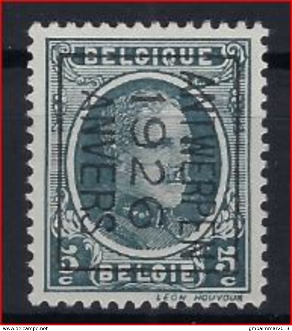 HOUYOUX Nr. 193 België Typografische Voorafstempeling Nr. 140 B  ANTWERPEN  1926  ANVERS  ! - Typos 1922-31 (Houyoux)