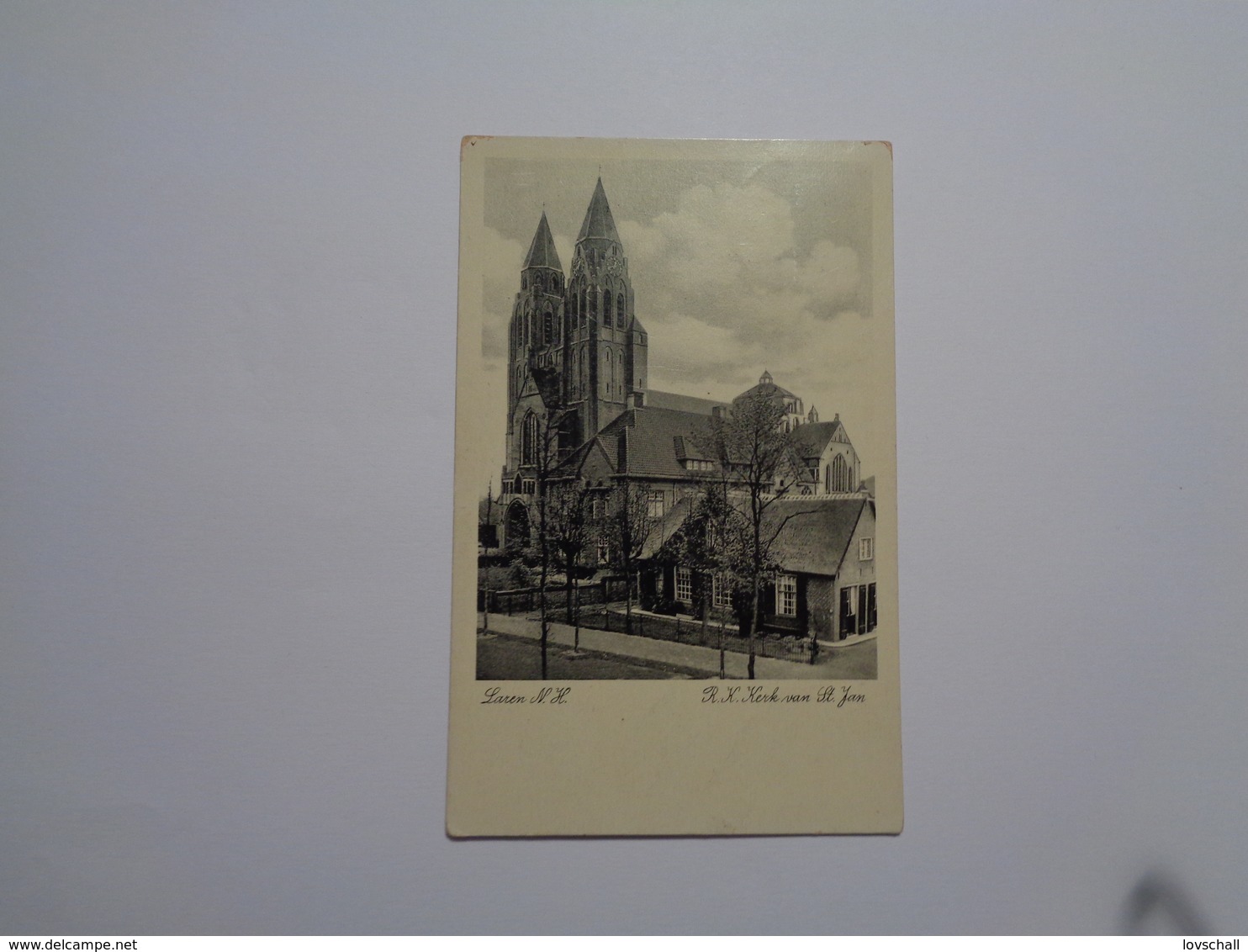 Laren N.H. - R.K.kerk Van St.Jan. (9 - 8 - 1937) - Laren (NH)