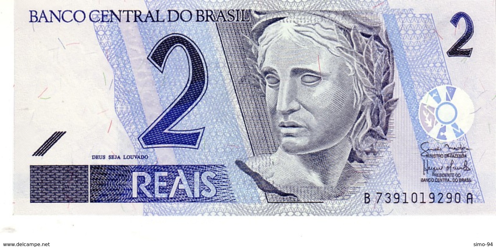 Brazil P.249 2 Reais 2001 Unc - Brasil