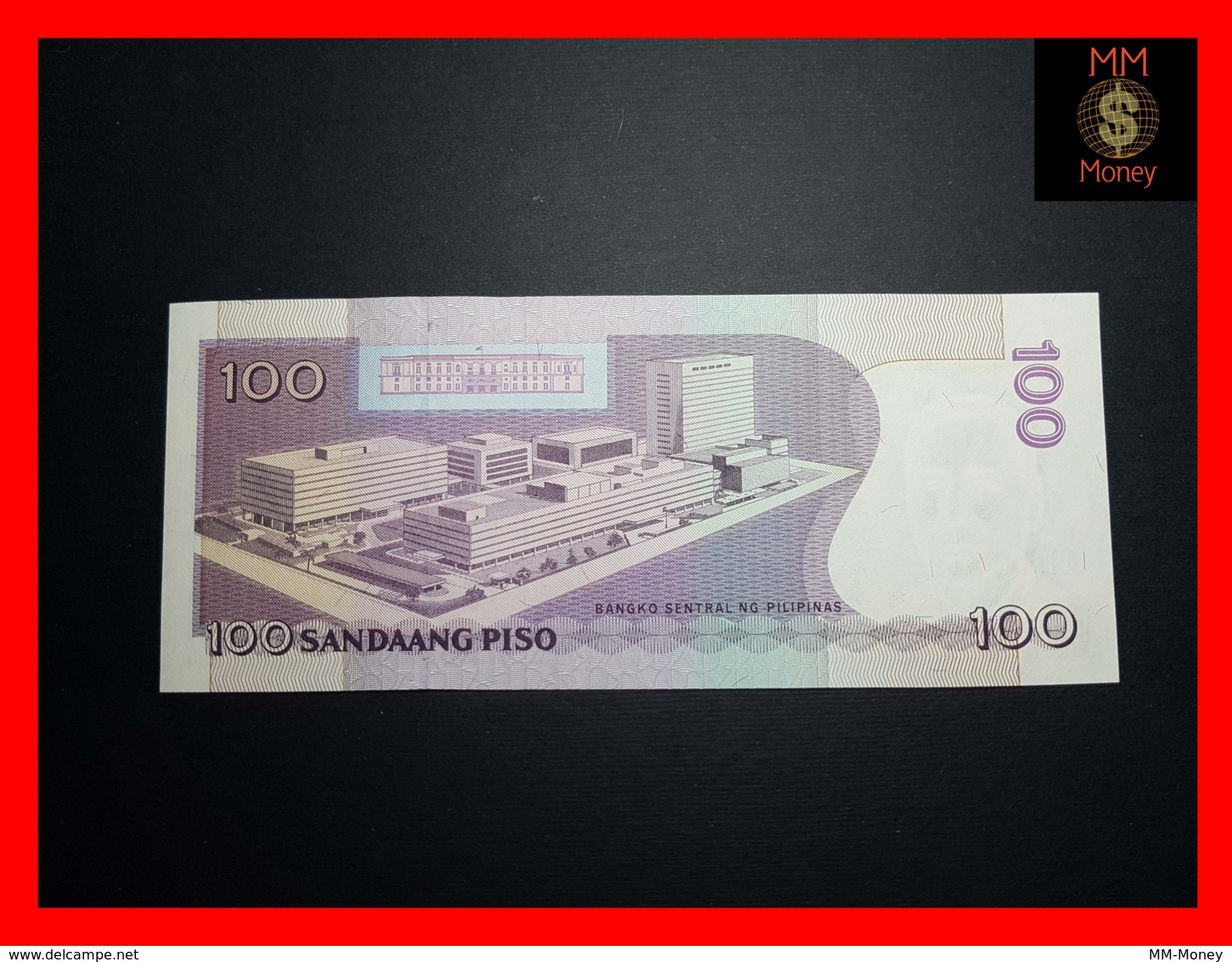 PHILIPPINES 100 Piso 2005 P. 194 C  **ERROR**  “printed President Name ARROVO Instead Of ARROYO"   UNC - Filipinas