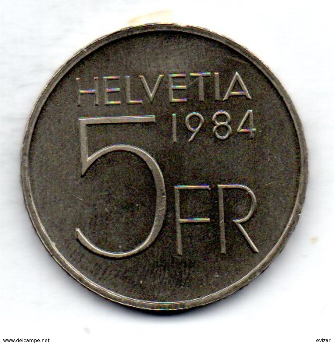 SWITZERLAND, 5 Francs, Copper-Nickel, Year 1984, KM #63, PROOF - Autres & Non Classés