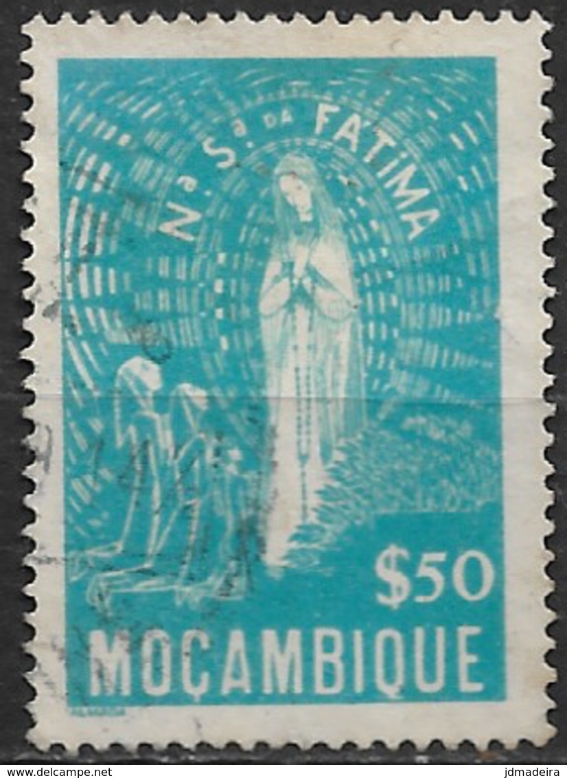 Mocambique – 1948 Our Lady Of Fatima 4$50 Used Stamp - Mozambique