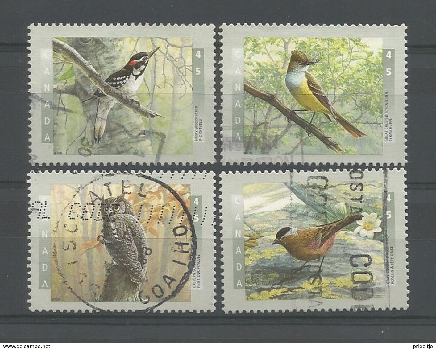 Canada 1998 Birds Y.T. 1556/1559 (0) - Gebruikt