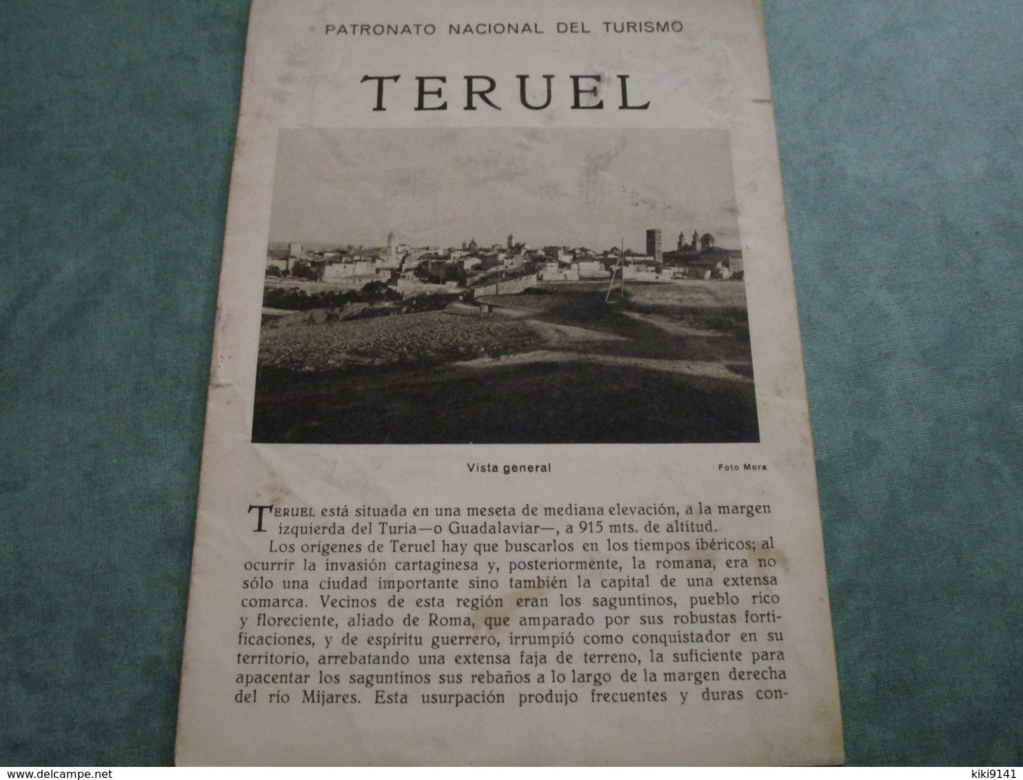 PATRONATO NATIONAL DEL TURISMO (8 Pages Illustrées) - Teruel