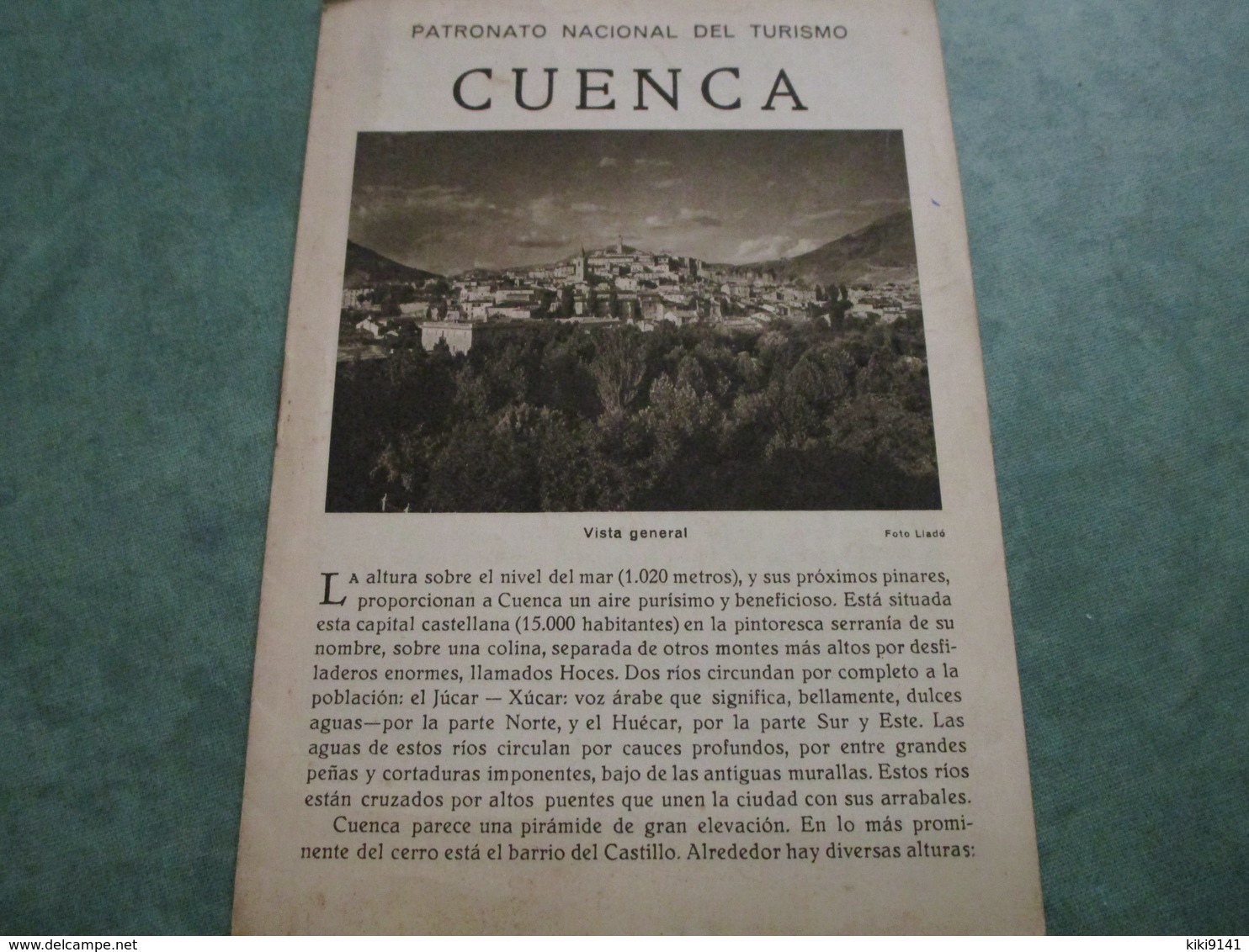 PATRONATO NATIONAL DEL TURISMO (8 Pages Illustrées) - Cuenca