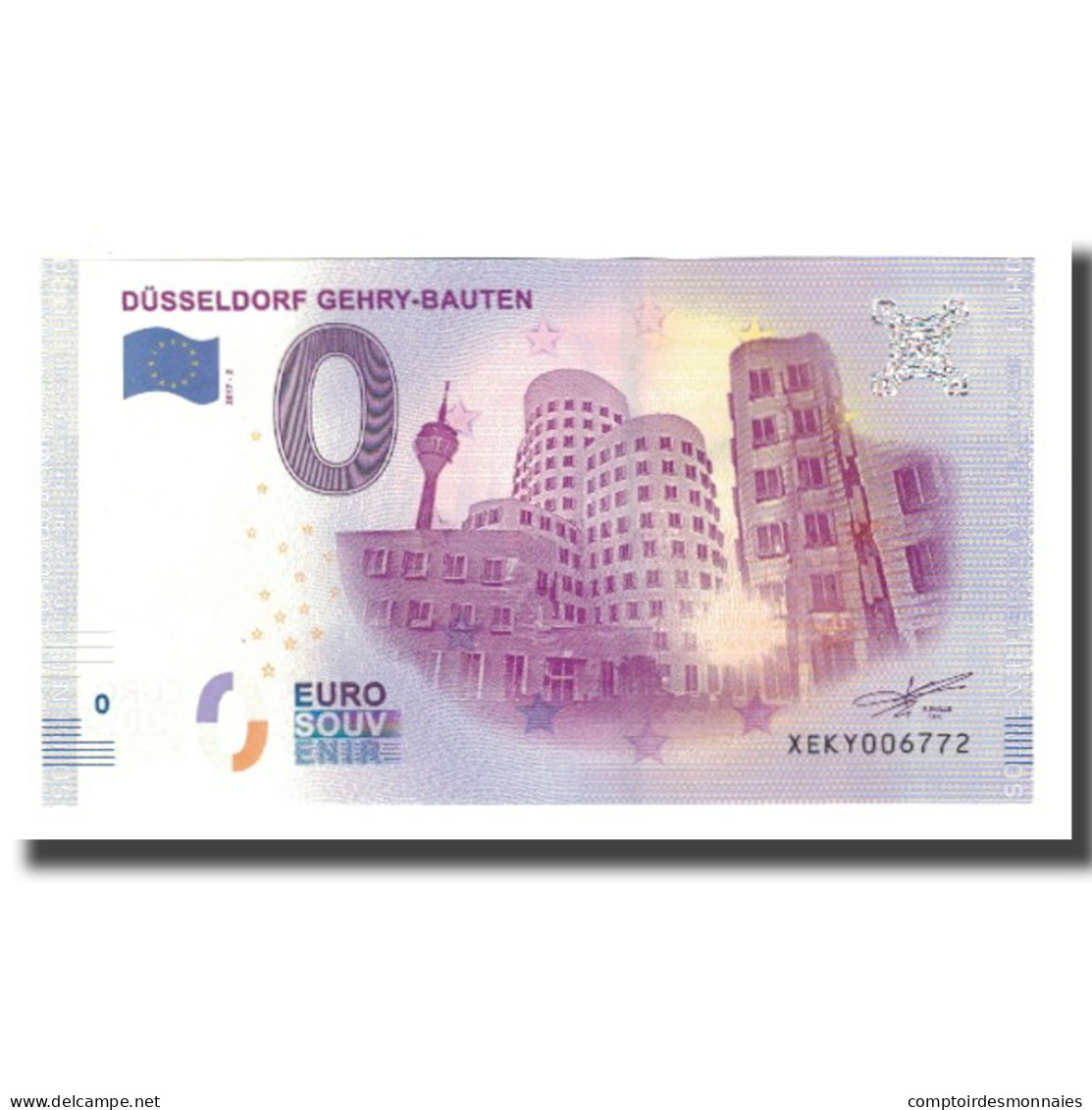 Allemagne, Billet Touristique - 0 Euro, Germany - Düsseldorf - Buildings De - Altri & Non Classificati