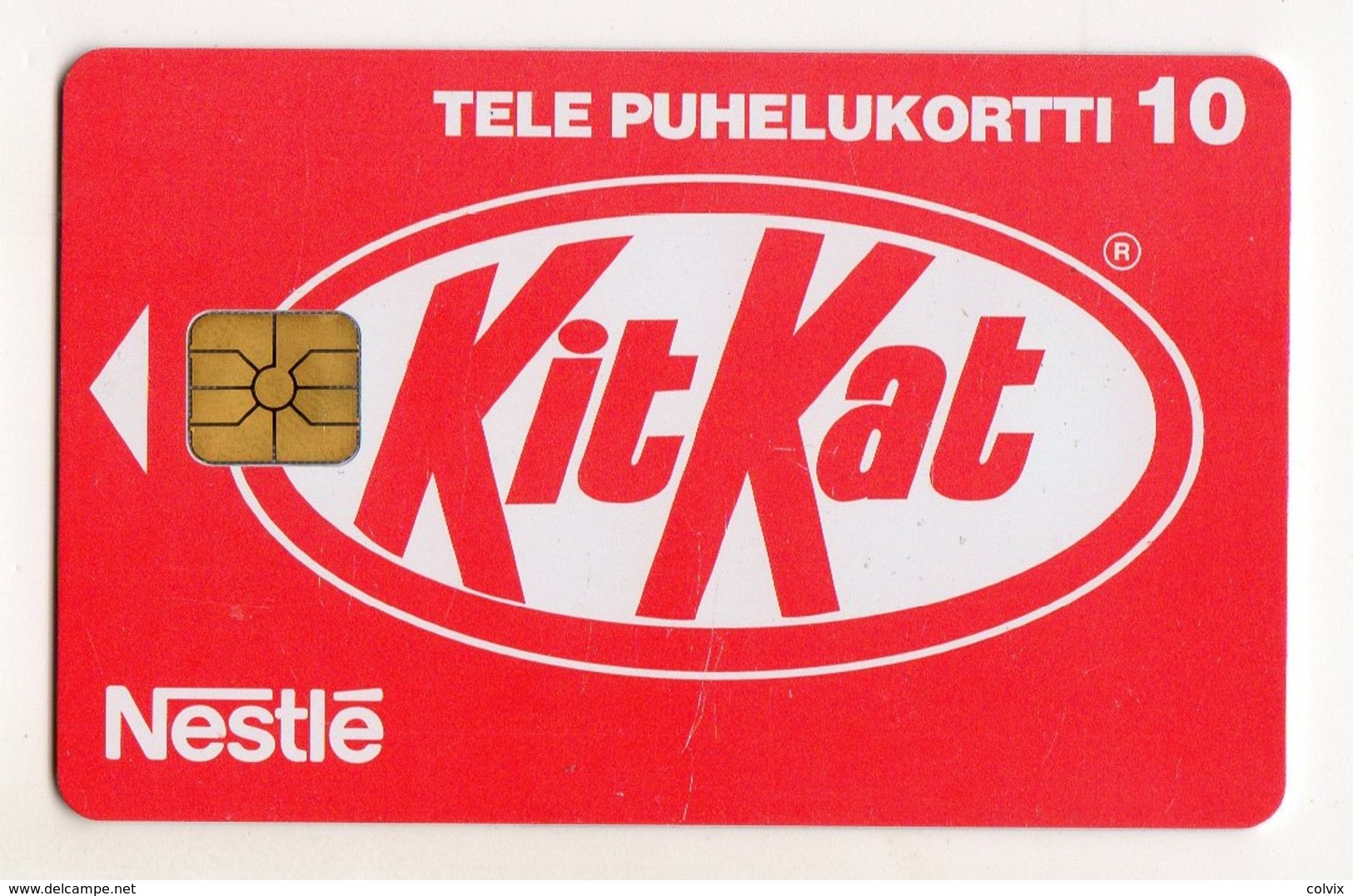 FINLANDE TELE KITKAT NESTLE 10U Neuf 02/97  4 000 Ex - Finlandia