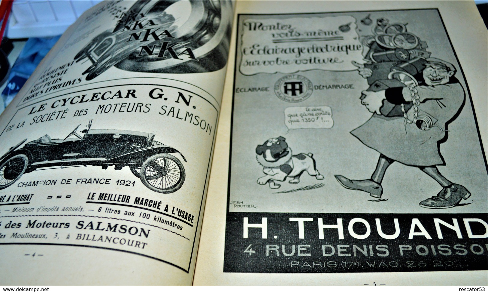 Rare Revue Automobilia N°100 Du 15 Juillet 1921 Nombreuses Publicités - Auto