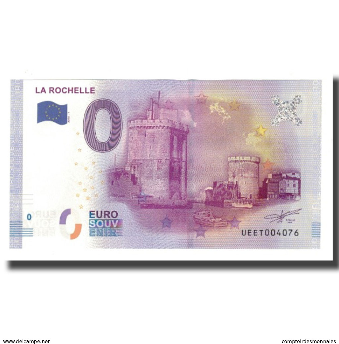 France, Billet Touristique - 0 Euro, 17/ La Rochelle - Port De La Rochelle - Andere & Zonder Classificatie