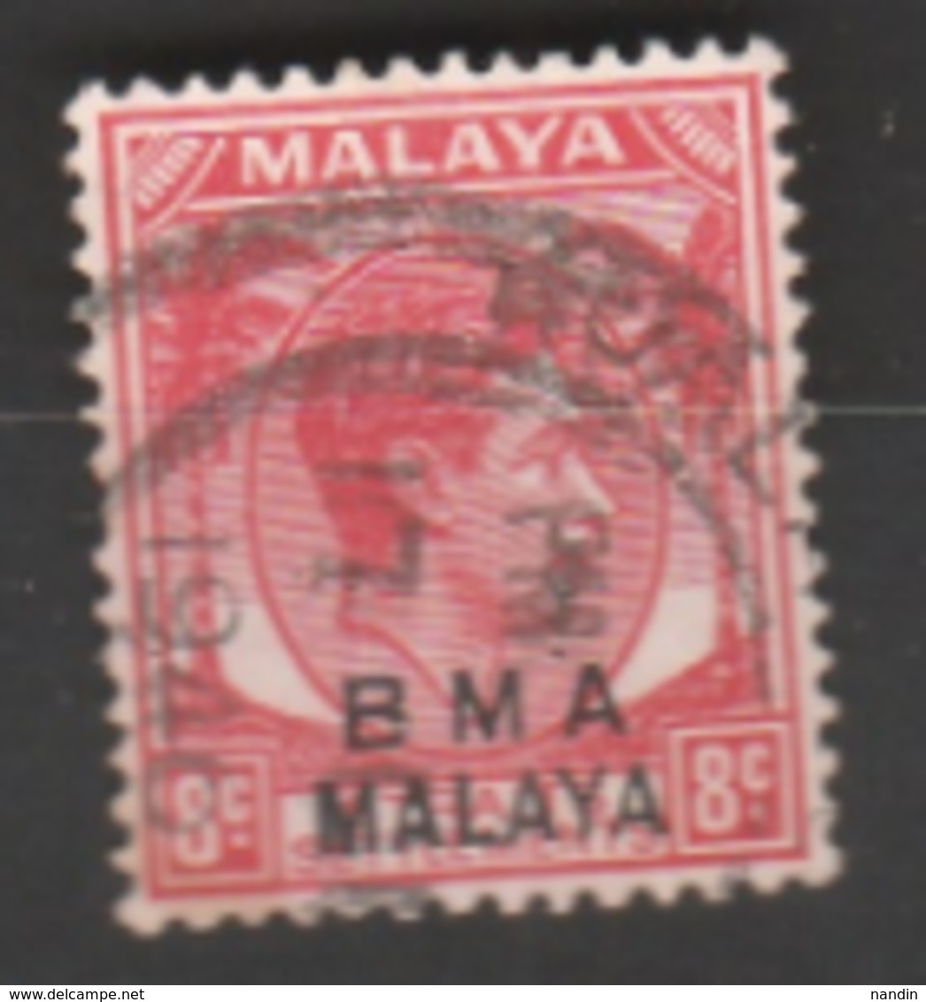1945-48 USED STAMPS FROM MALAYSIA BRITISH MILITARY ADMINISTRATION / KING GEORGE VI - Malaya (British Military Administration)