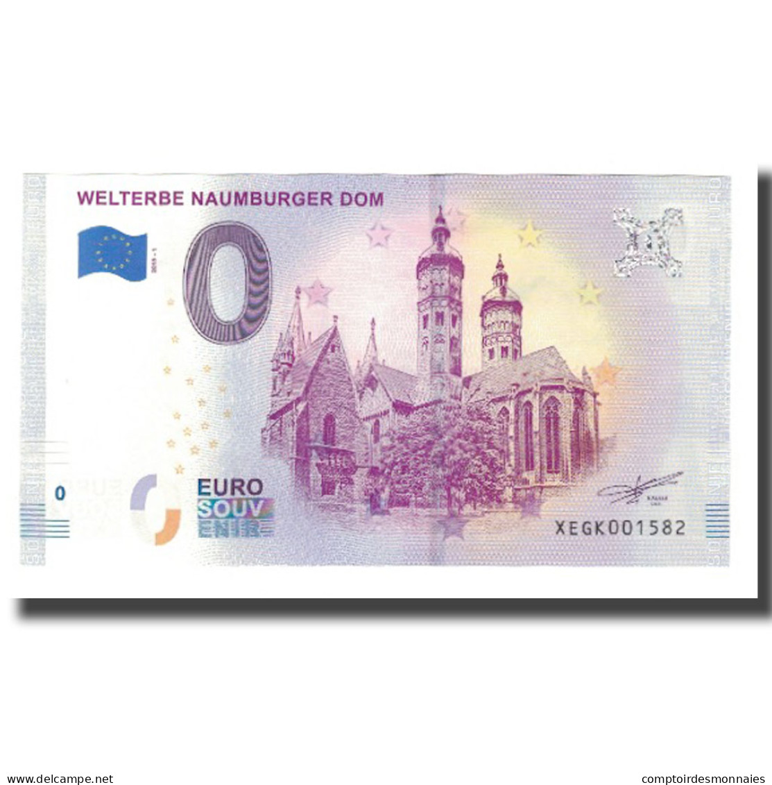 Allemagne, Billet Touristique - 0 Euro, Germany - Naumburg - Cathédrale De - Autres & Non Classés