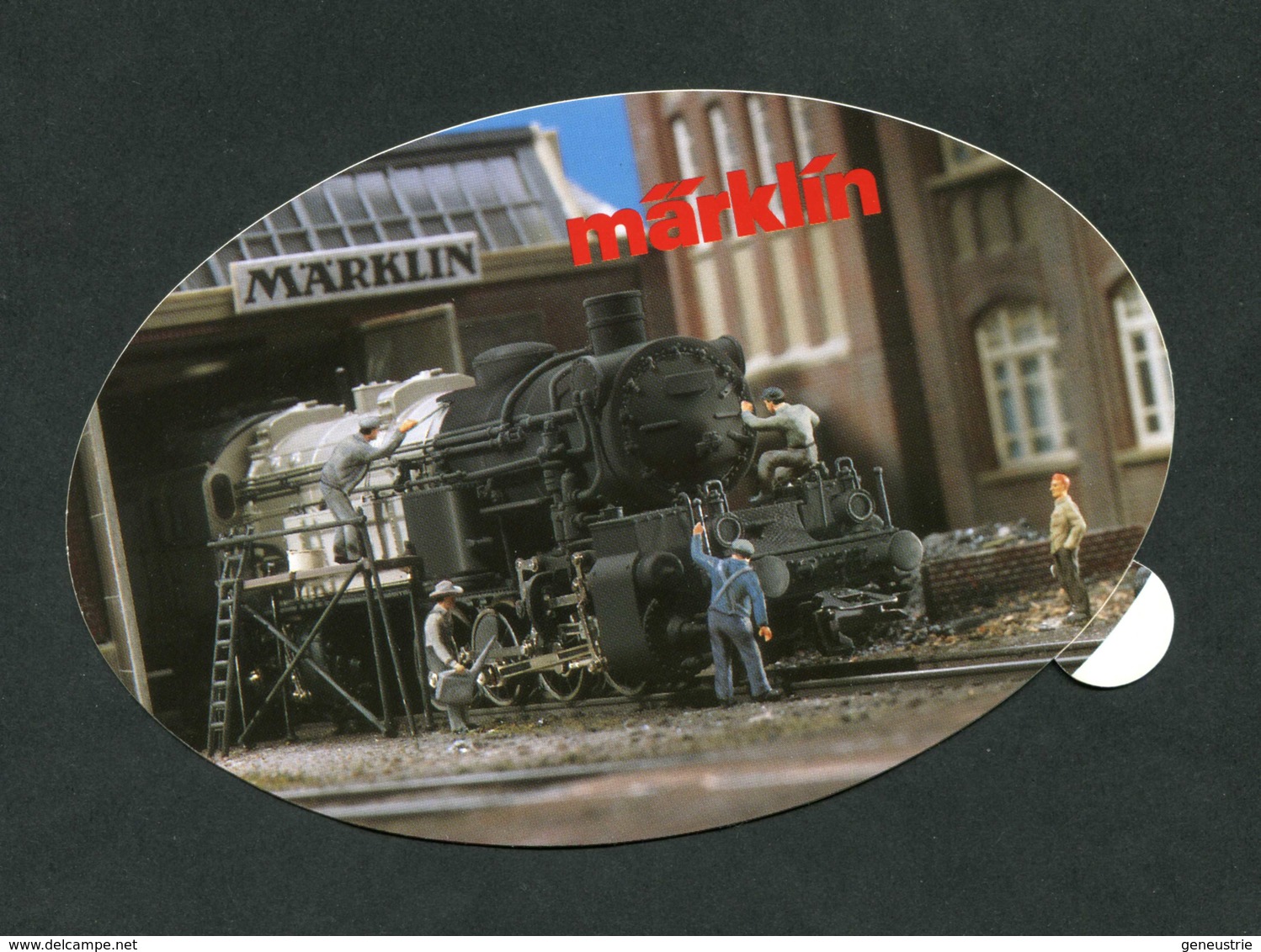 Sticker Autocollant Ferroviaire Années 80 " Märklin " Train Miniature - Altri & Non Classificati