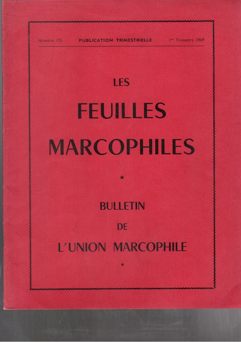 Feuilles Marcophiles 1969-1970 : 4 Numeros 175-176-177-178 - Otros & Sin Clasificación