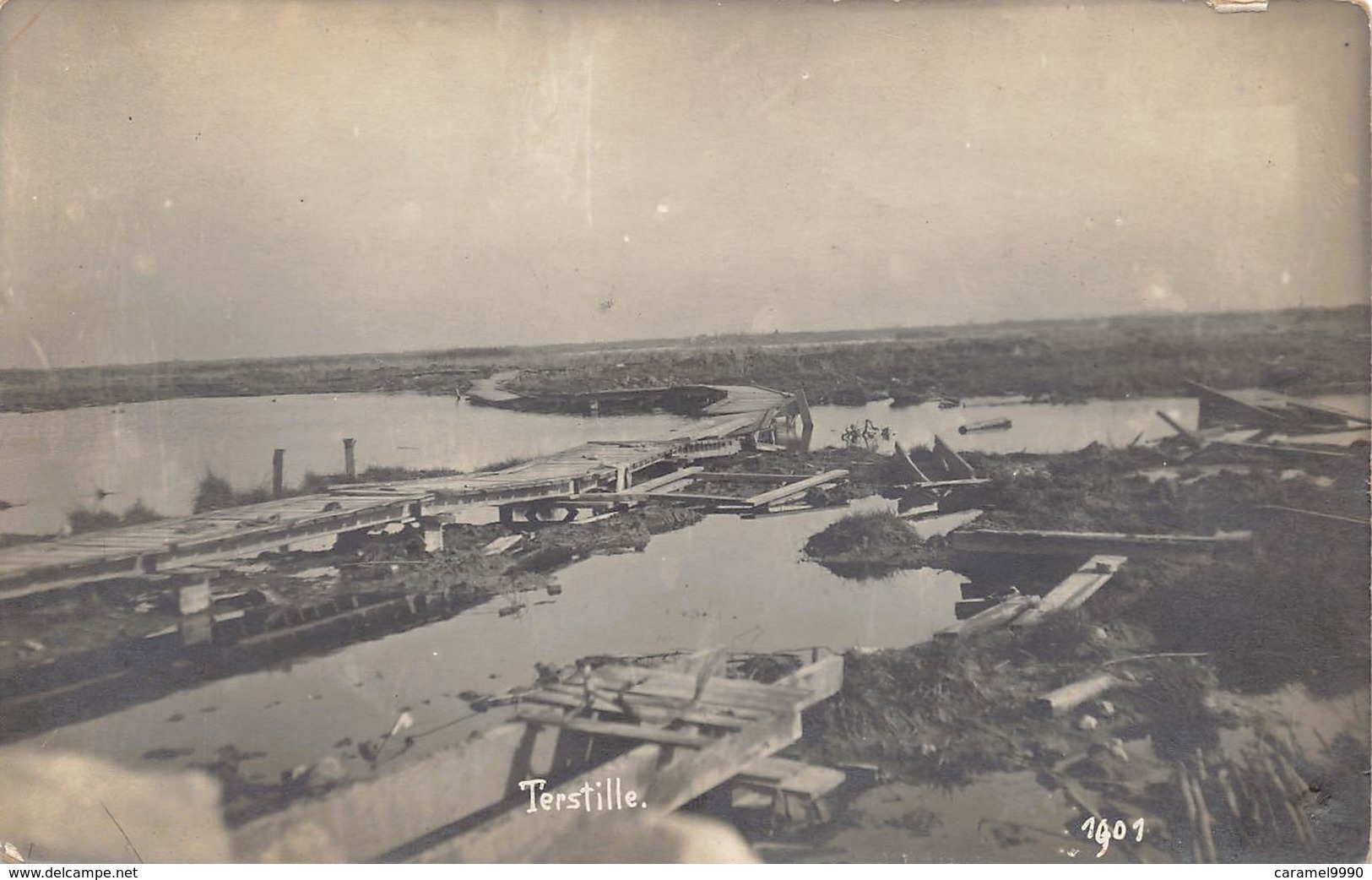 Nieuwpoort Ter Stille Terstille Fotokaart Uniek! Anno 1901 Photo Foto  Feldpost  M 3148 - Nieuwpoort