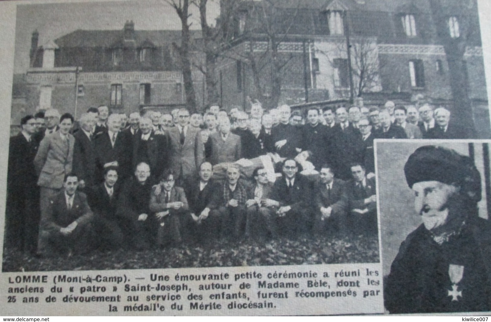 LOMME  Les Anciens Du Patro SAINT-JOSEPH  Mont-à-Camp - Lomme