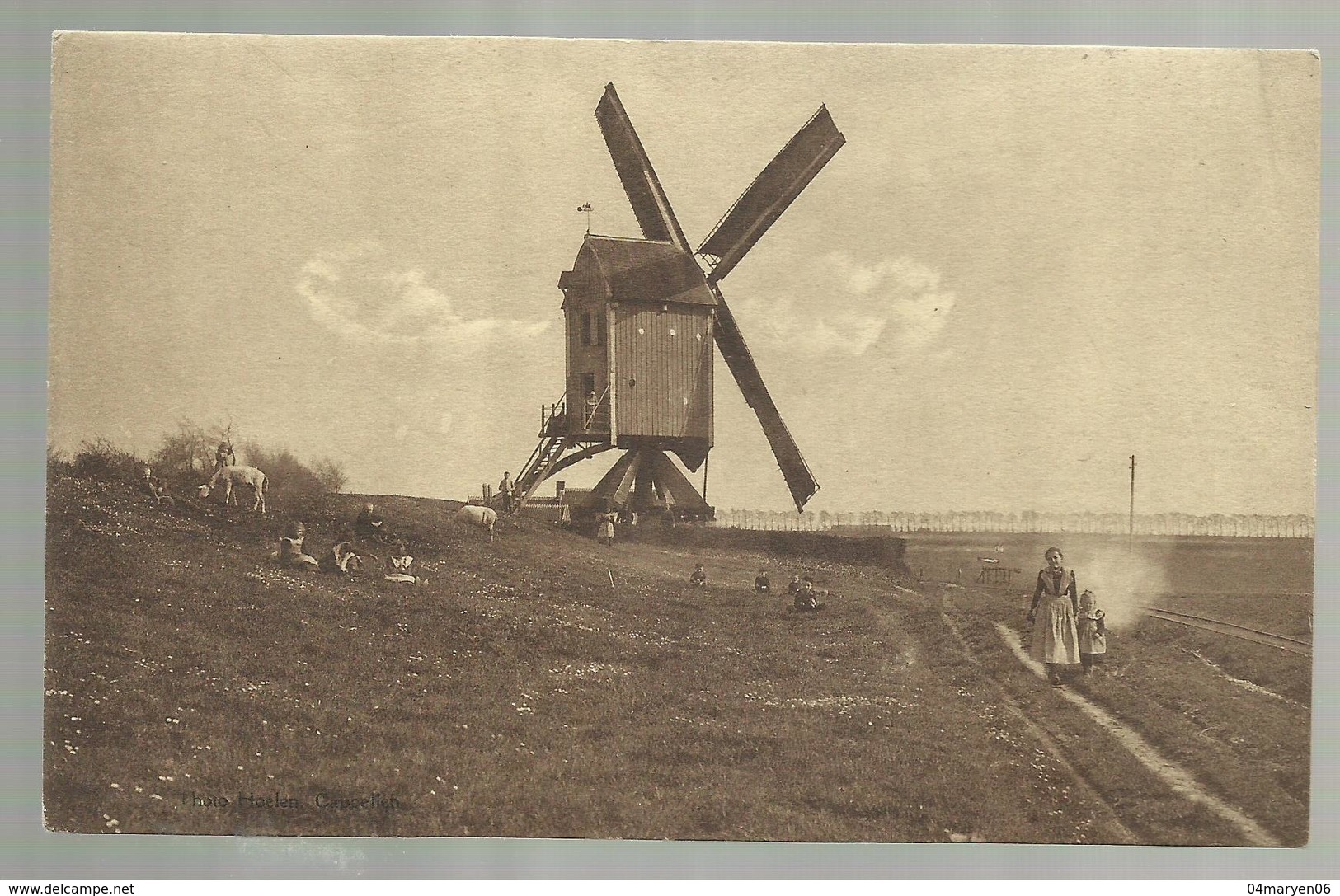 ***  OORDEREN  ***   -   De Verdwenen Windmolen (genomen Rond 1898) - Autres & Non Classés