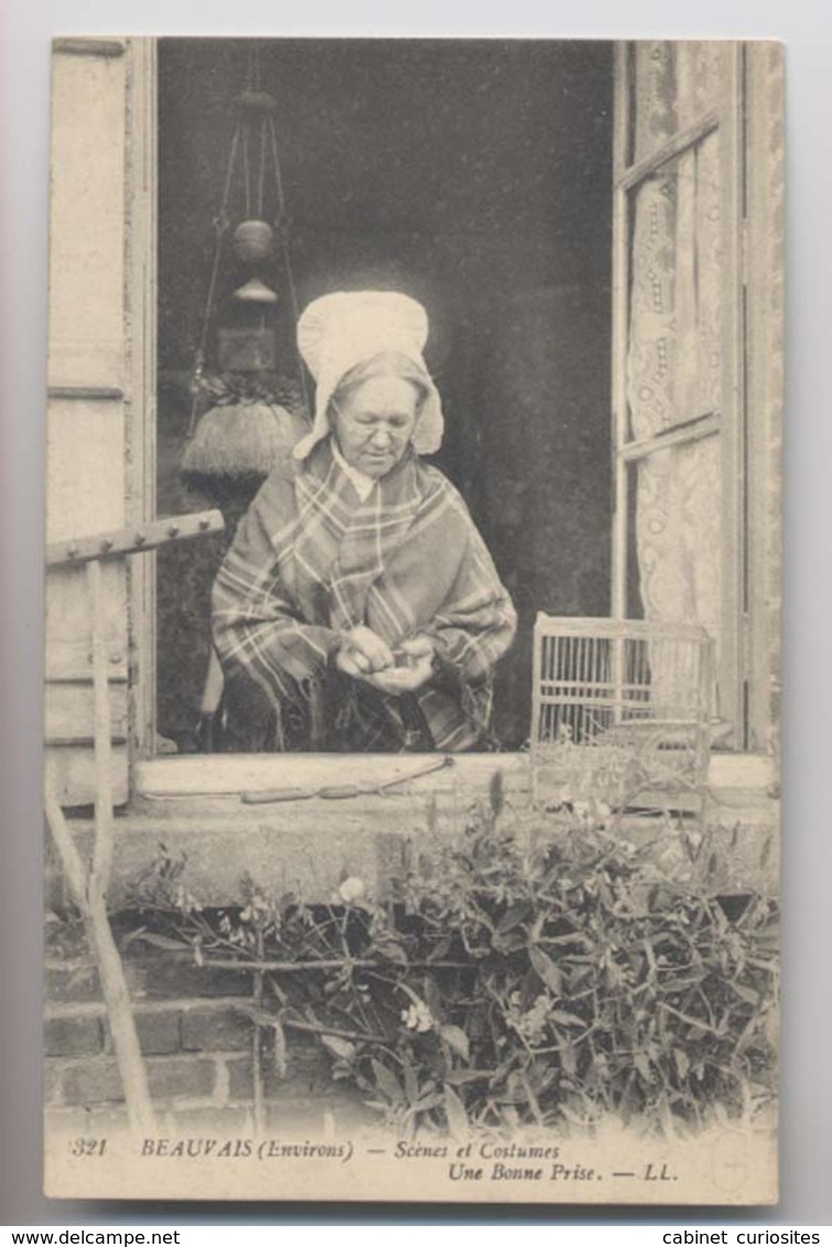 BEAUVAIS (60 - Oise) - Scènes Et Costumes - Une Bonne Prise - Animée - Tabac - Beauvais