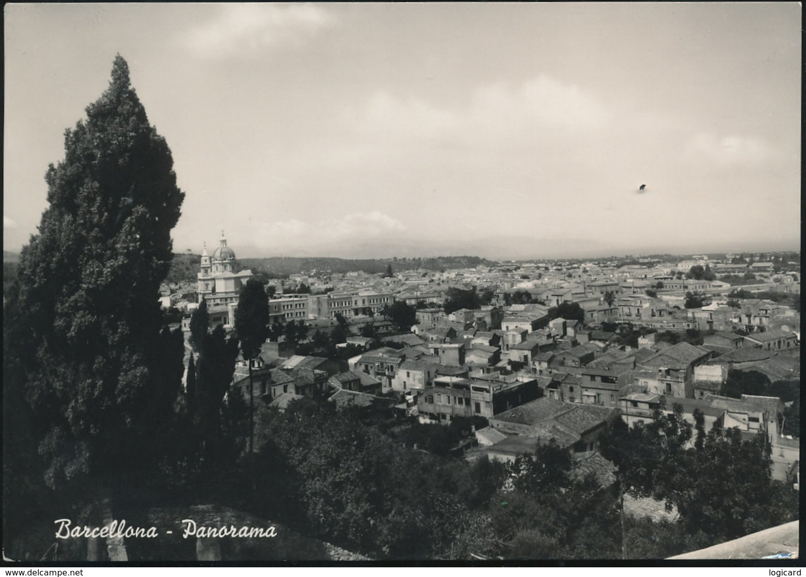 BARCELLONA (MESSINA) - PANORAMA 1955 - Messina