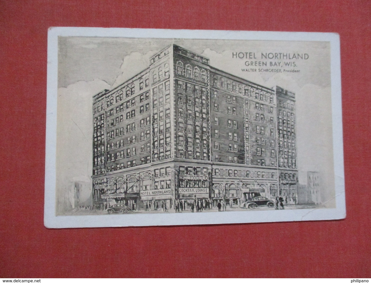 Hotel Northland  Wisconsin > Green Bay      Ref 4106 - Green Bay