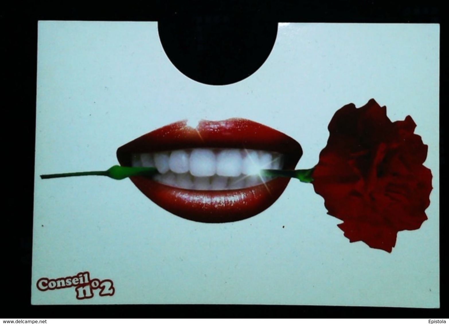 Carte Postale - Masque à Nez - Publicité ULTABRITE  - - Teatro, Travestimenti & Mascheramenti