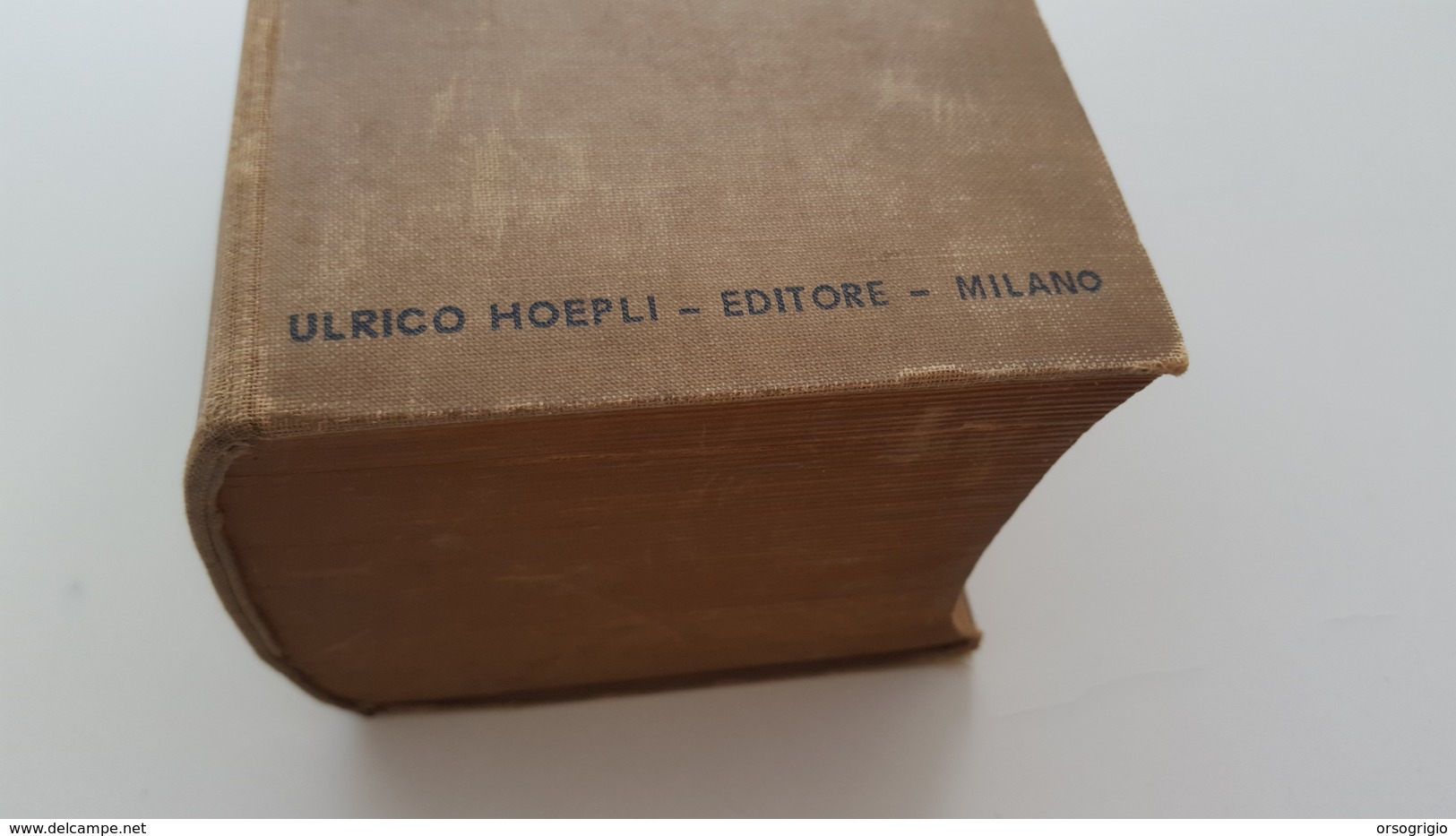 NUOVO RICETTARIO INDUSTRIALE - HOEPLI 1945 - Encyclopédies