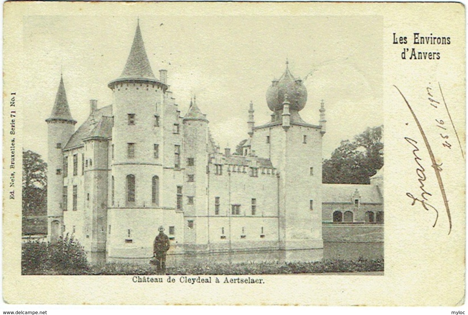 Environs D'Anvers. Aartselaar/Aertselaer. Châteu De Cleydeal. - Aartselaar