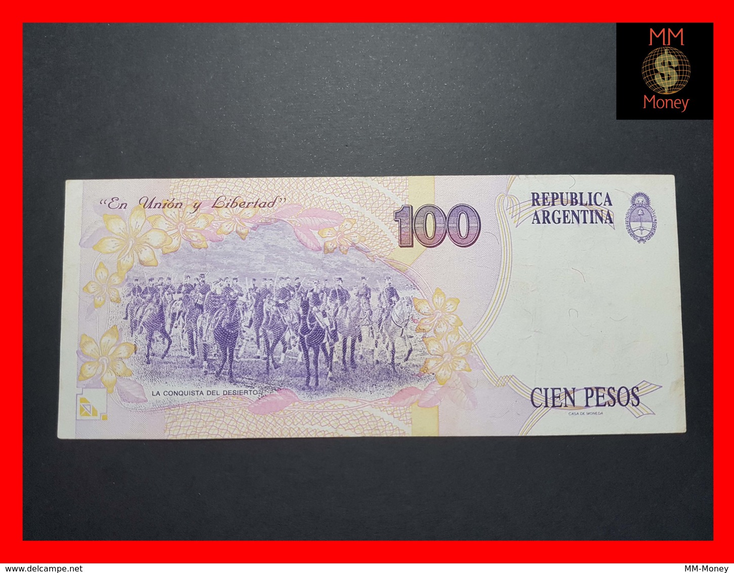 ARGENTINA 100 Pesos Convertibles 1996  P. 345 B Serie C  VF+ - Argentina