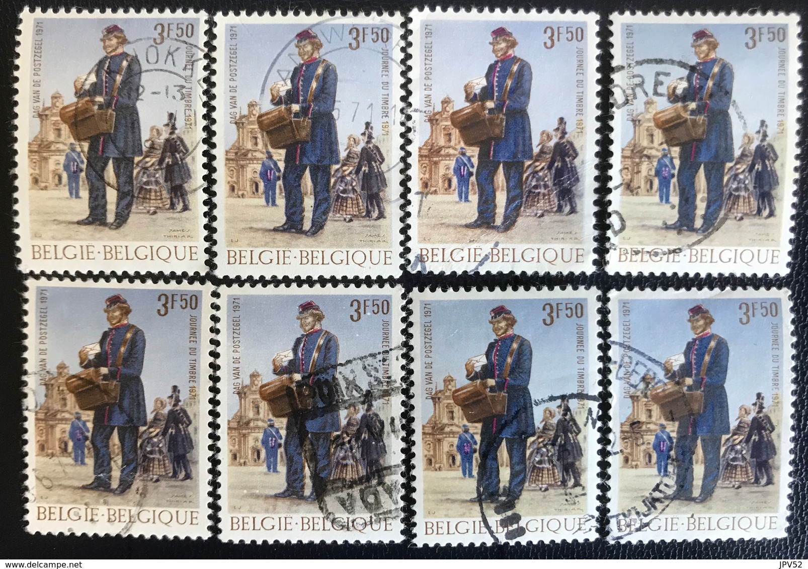 België - Belgique - (o)used - Ref B1/2 - 1971 - Michel Nr.1631 - Dag Van De Postzegel - Verzamelingen