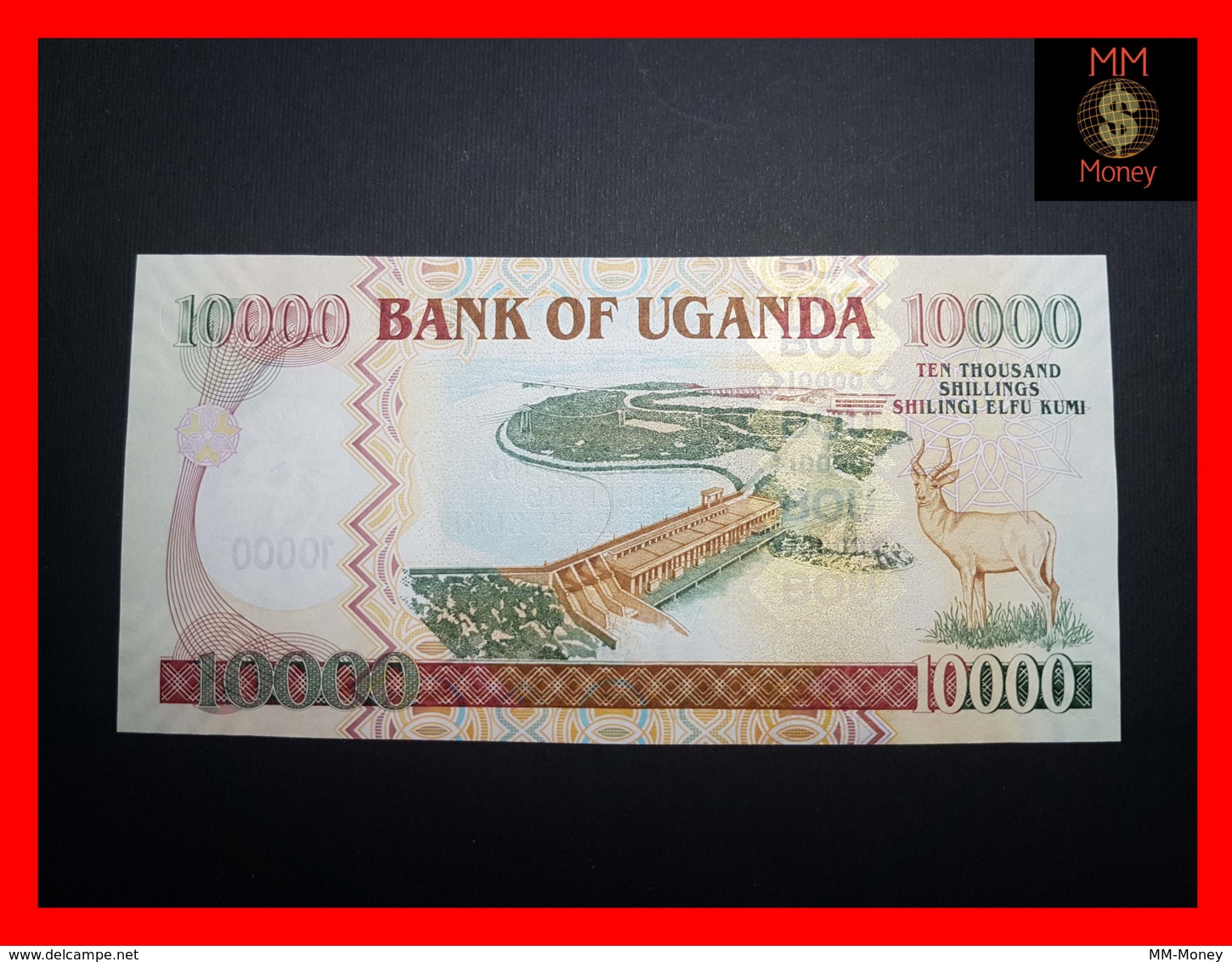 UGANDA 10.000 10000 Shillings 2009 P. 45 C  UNC - Oeganda