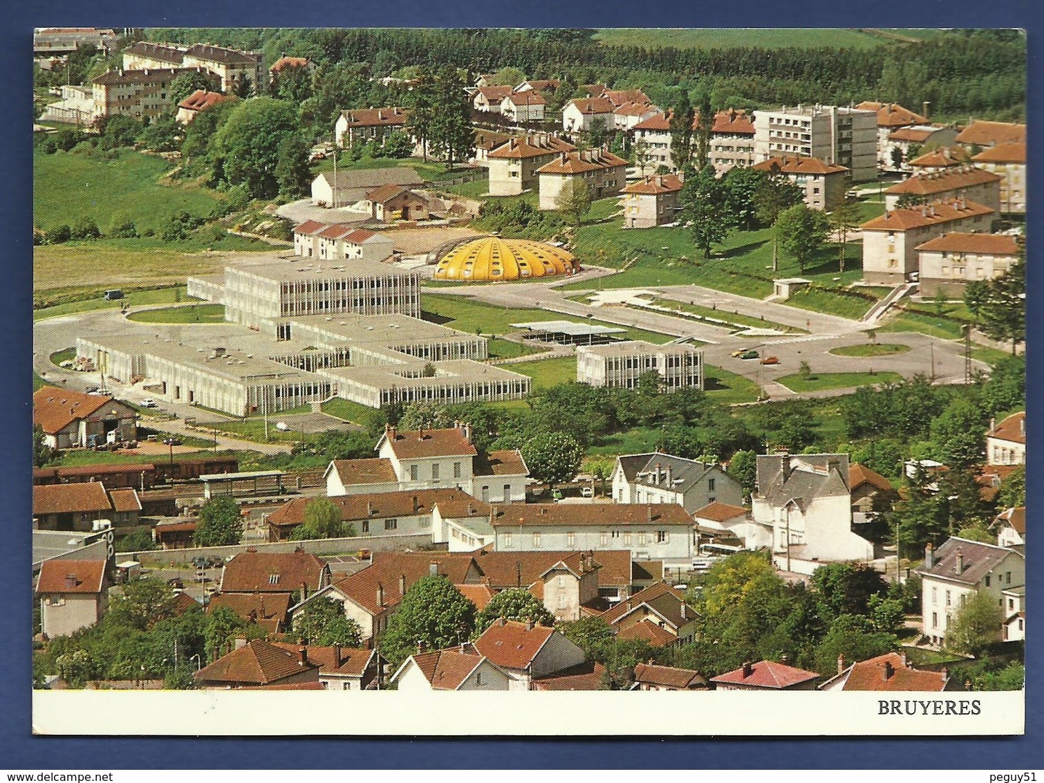 88. Bruyères. Collège Et Piscine. 1984 - Bruyeres