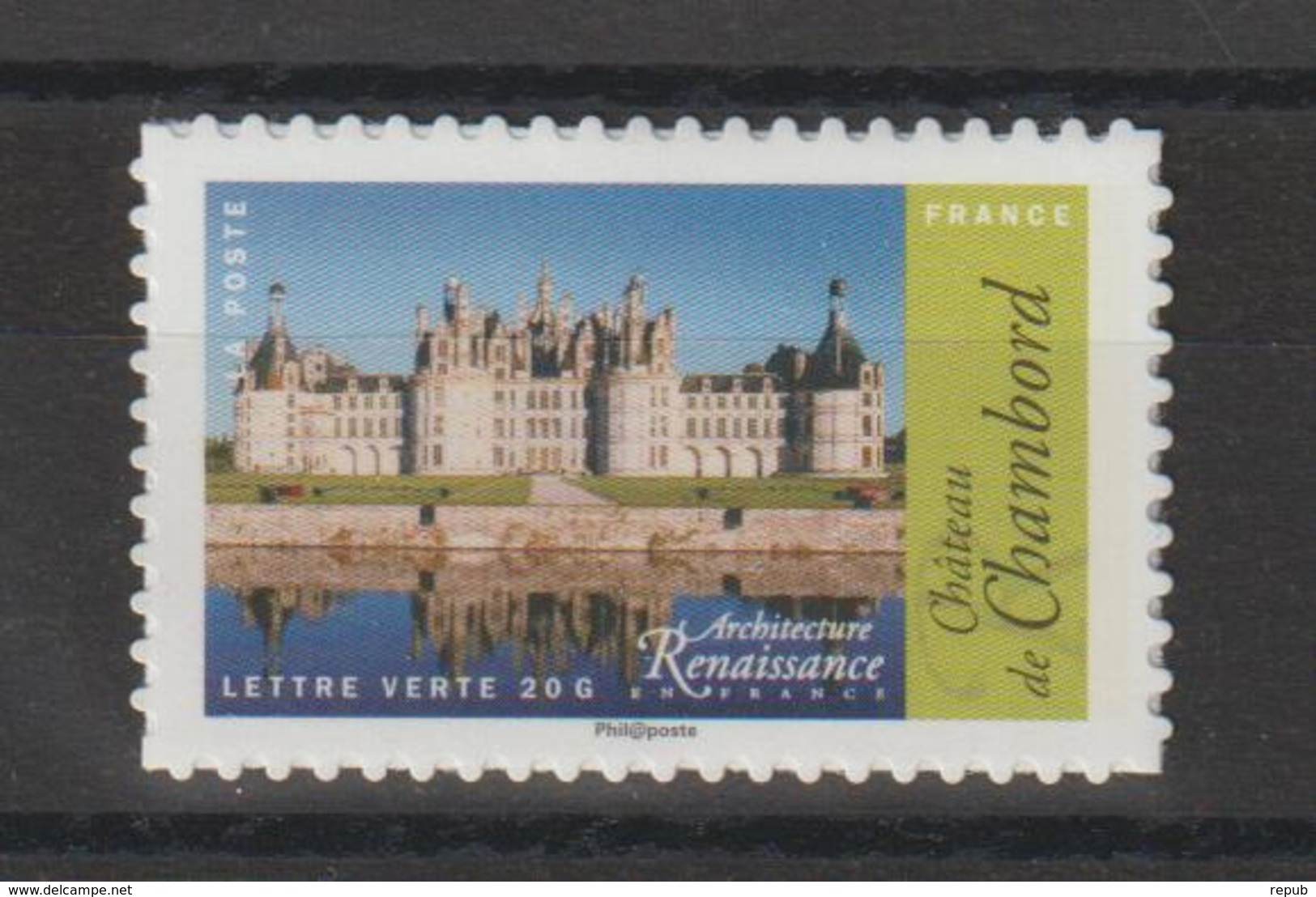 France 2015 Renaissance Chambord 1114A Neuf ** MNH - Autres & Non Classés