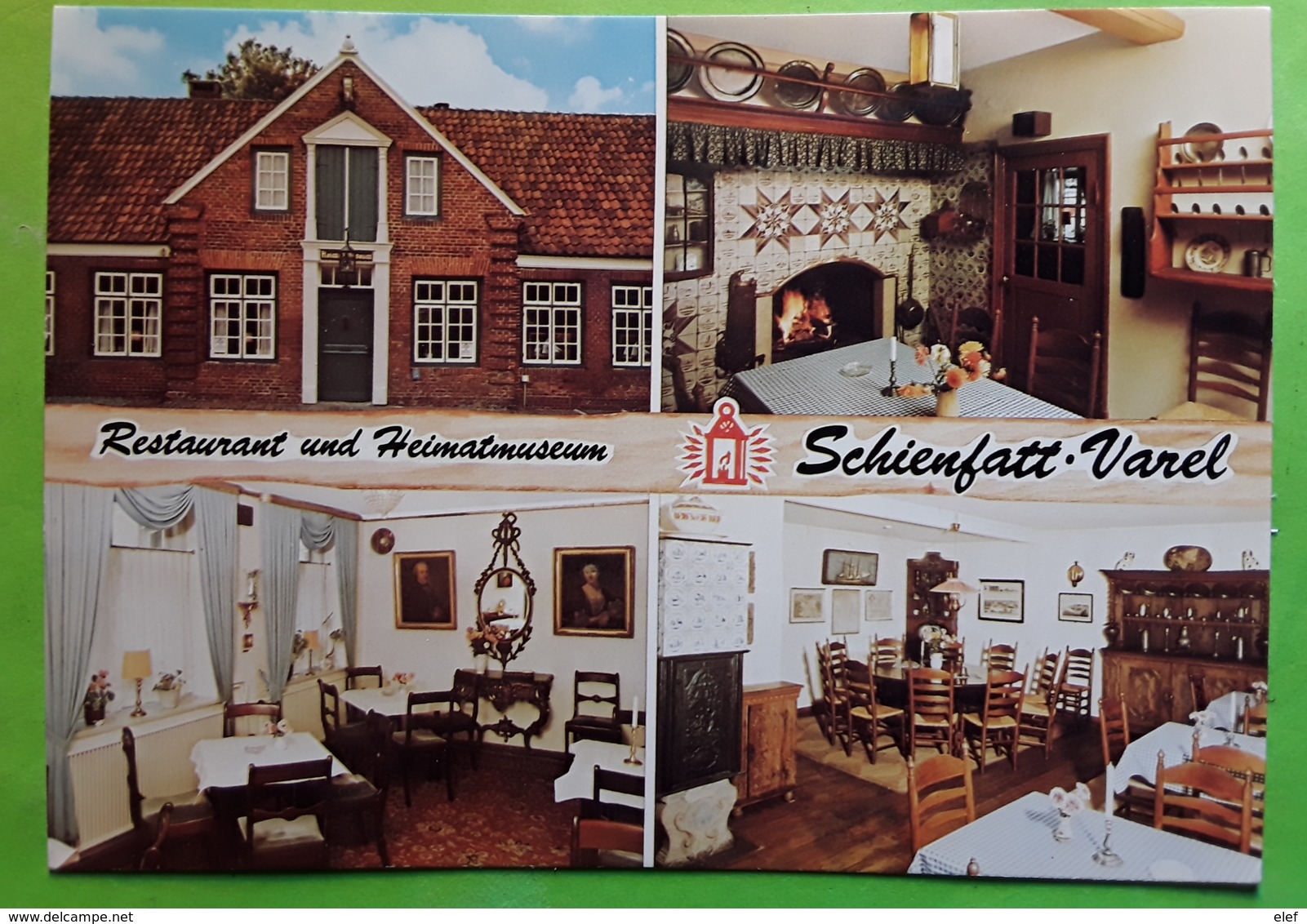Alt-Vareler-Gaststätte "Schienfatt"Heimatmuseum Varel ,Restaurant Und Café Niedersachsen Deutschland Mehrbildkarte,TB - Varel