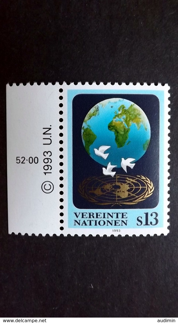 UNO-Wien 149 **/mnh, Freimarke, Taube - Neufs