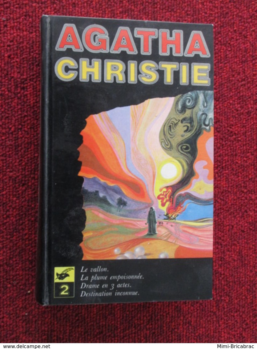 POL3/2013 : ROMAN POLICIER / LE MASQUE INTEGRALE OMNIBUS AGATHA CHRISTIE N°2 4 Titres , Ed De 1975 - Le Masque