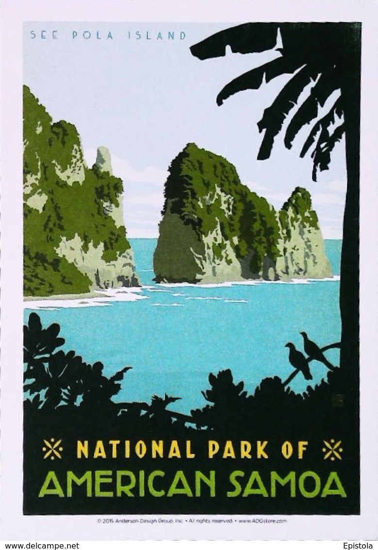 ► National Park Of AMERICAN - SAMOA (USA) - See Pola Island - 100th ANNIVERSARY - Amerikanisch Samoa