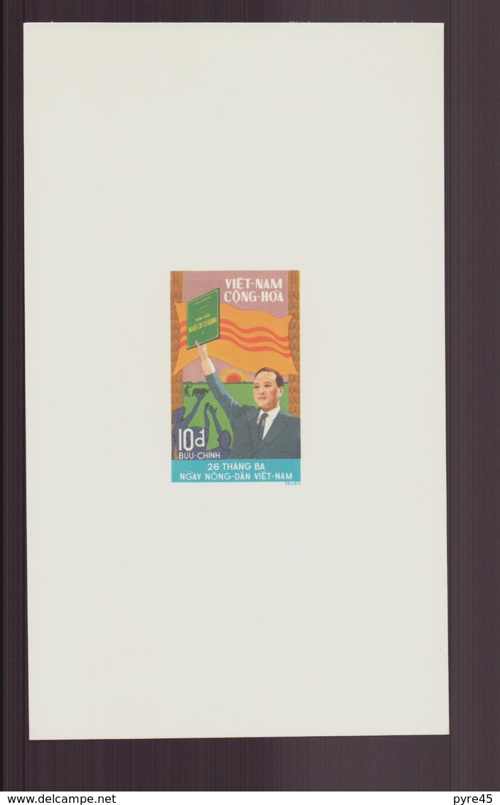 Vietnam Sud, 1974, épreuve De Luxe N° 479 / 481 " Journée De L'agriculture " - Vietnam