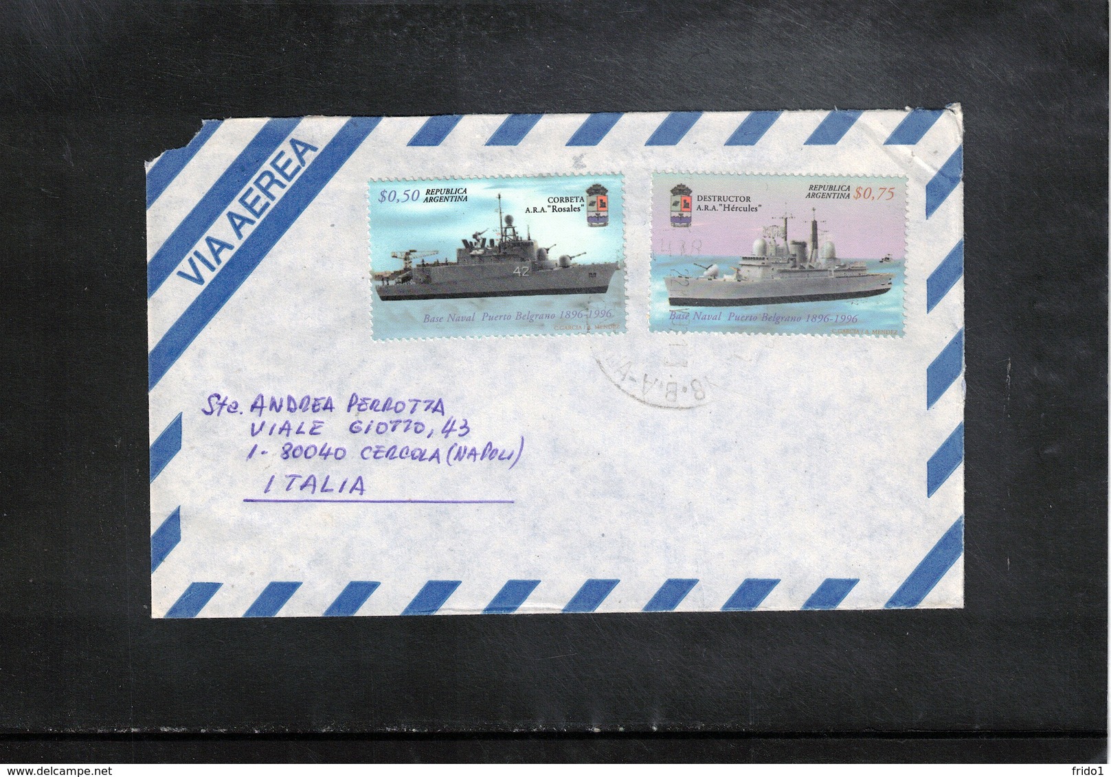 Argentina 1997 Interesting Airmail Letter - Brieven En Documenten