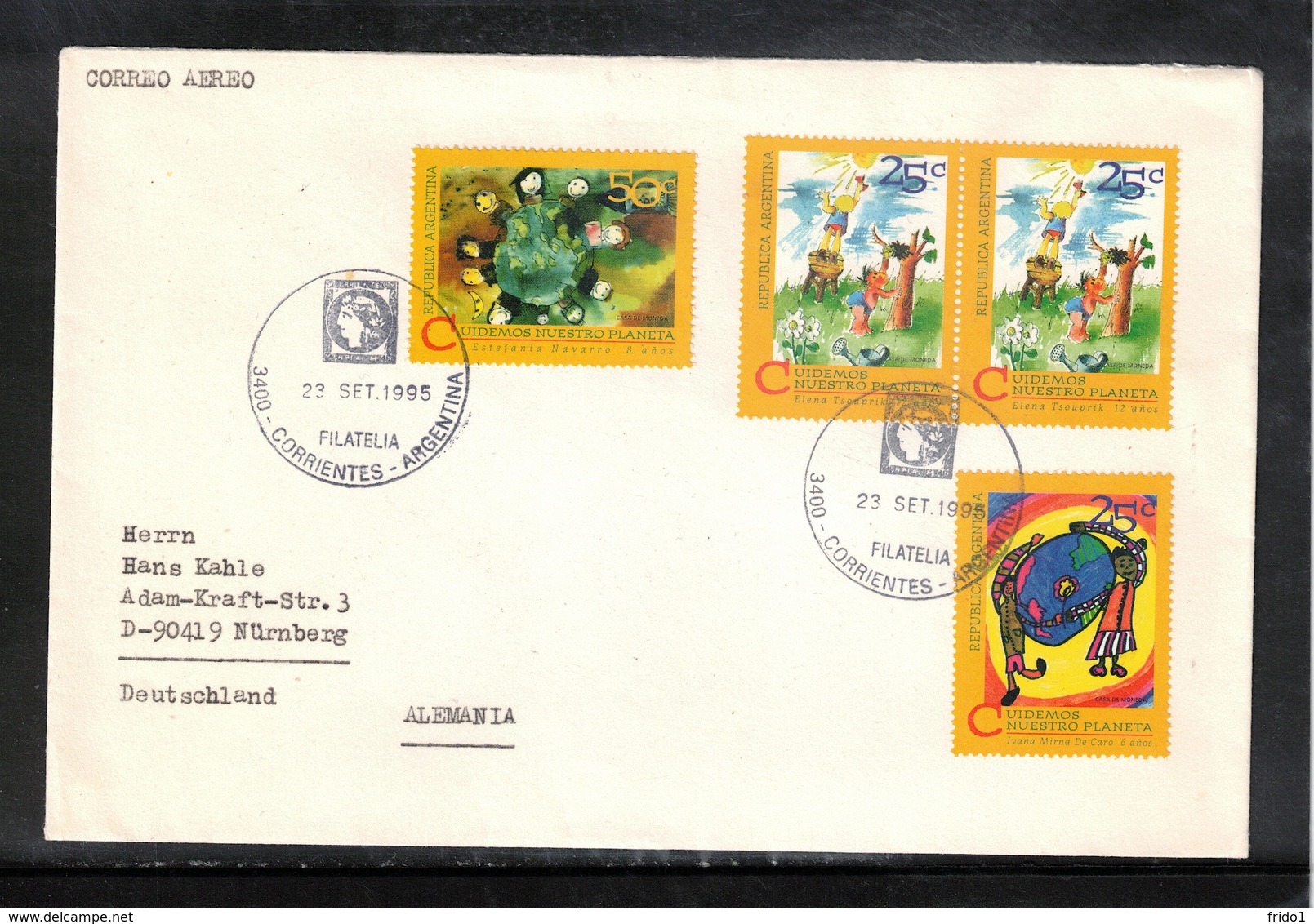 Argentina 1995 Interesting Letter - Storia Postale