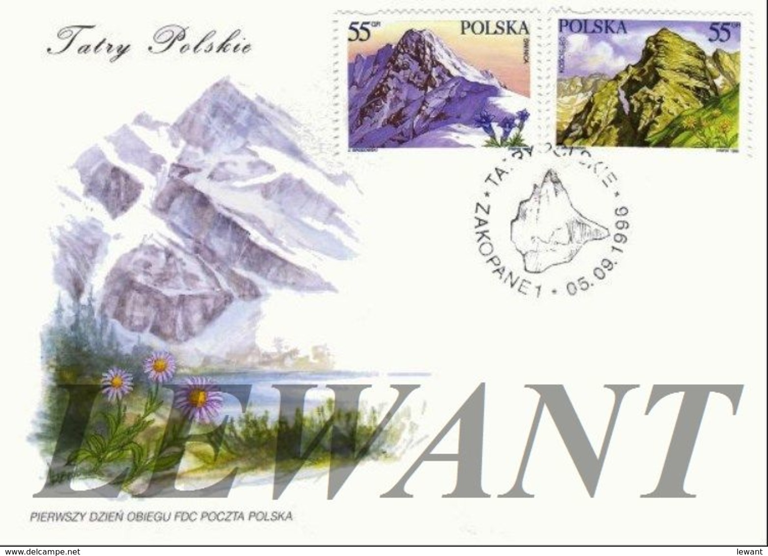 POLAND FDC - a complete 1996 year