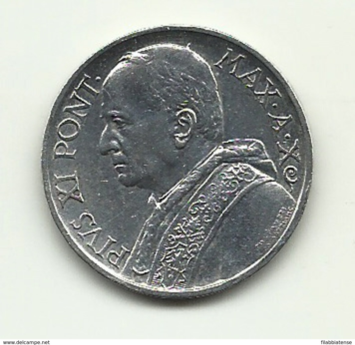 1931 - Vaticano 5 Lire Argento - Vaticano (Ciudad Del)