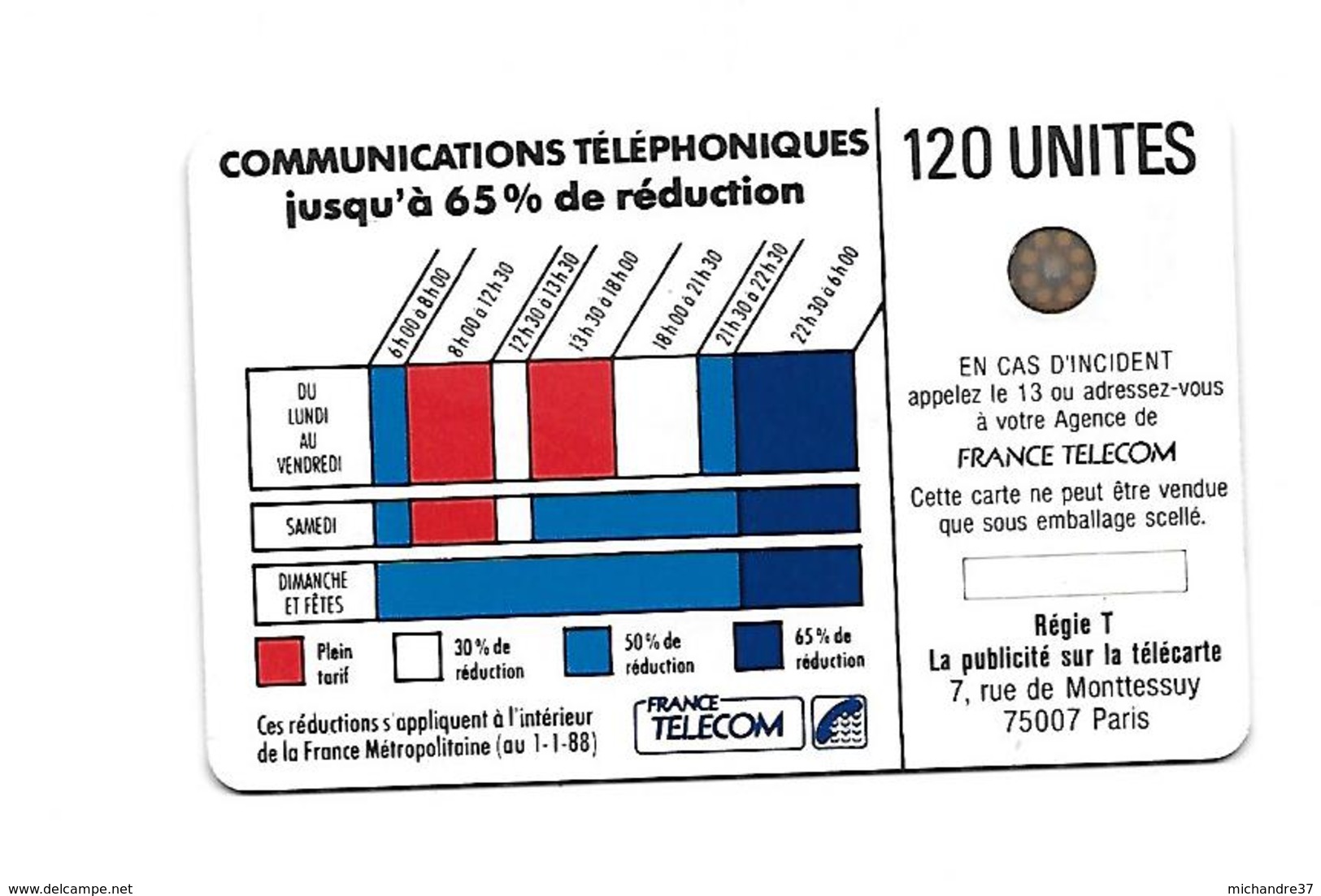 FRANCE KO33 PE 108037 - Telefonschnur (Cordon)